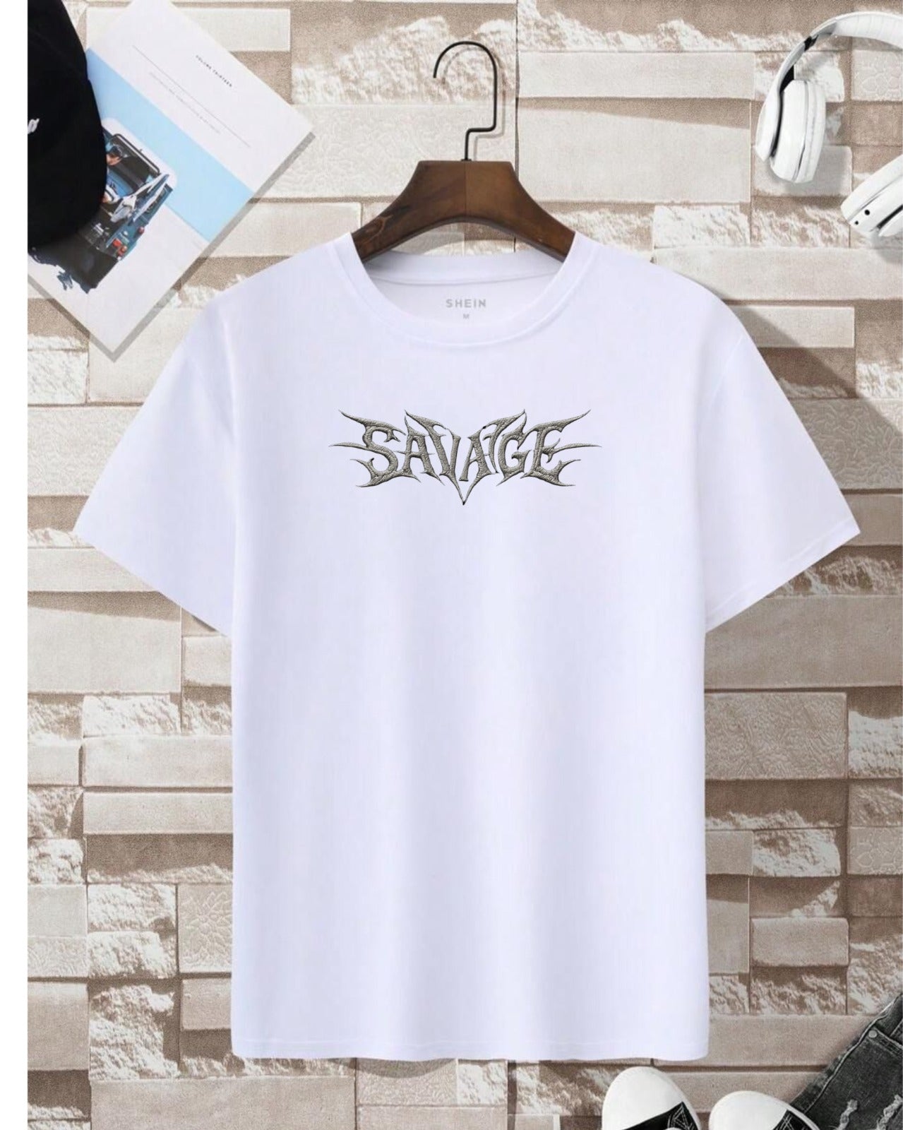 Savage printed tee shirt