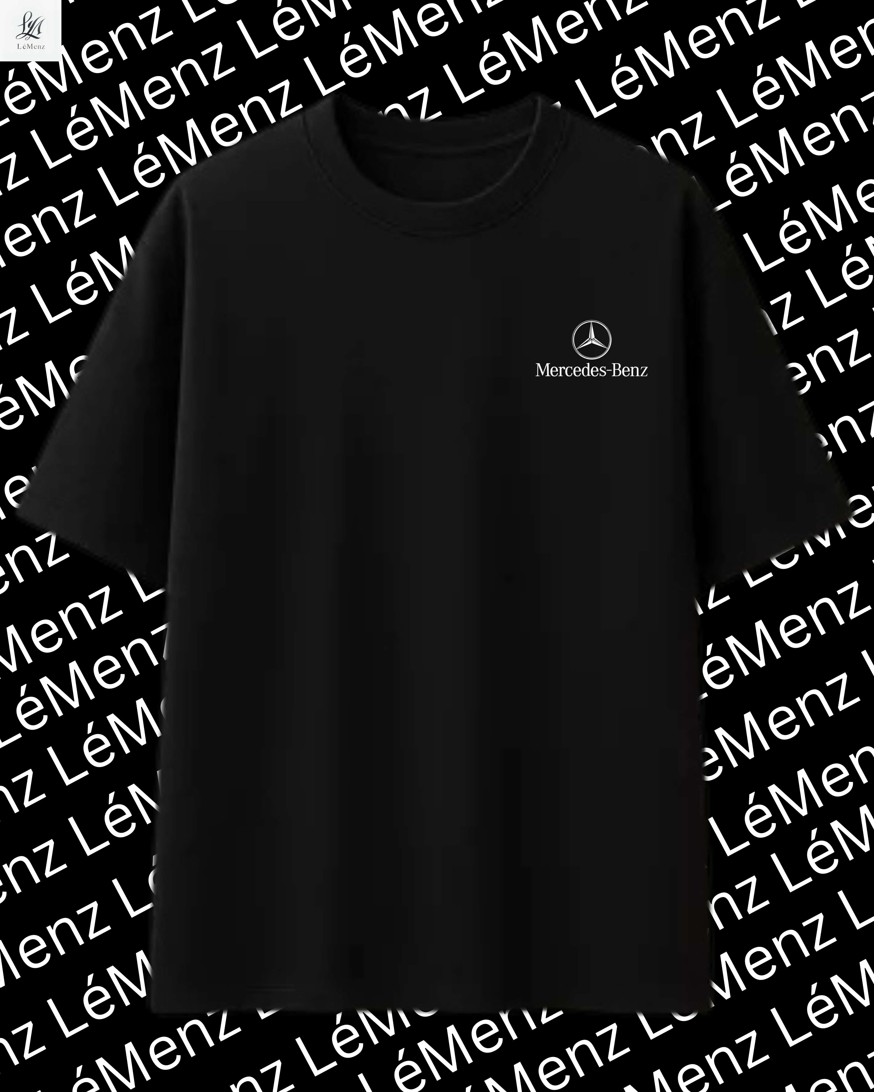Mercedes AMG Oversized Back Print T-Shirt – Luxury Streetwear Graphic Tee