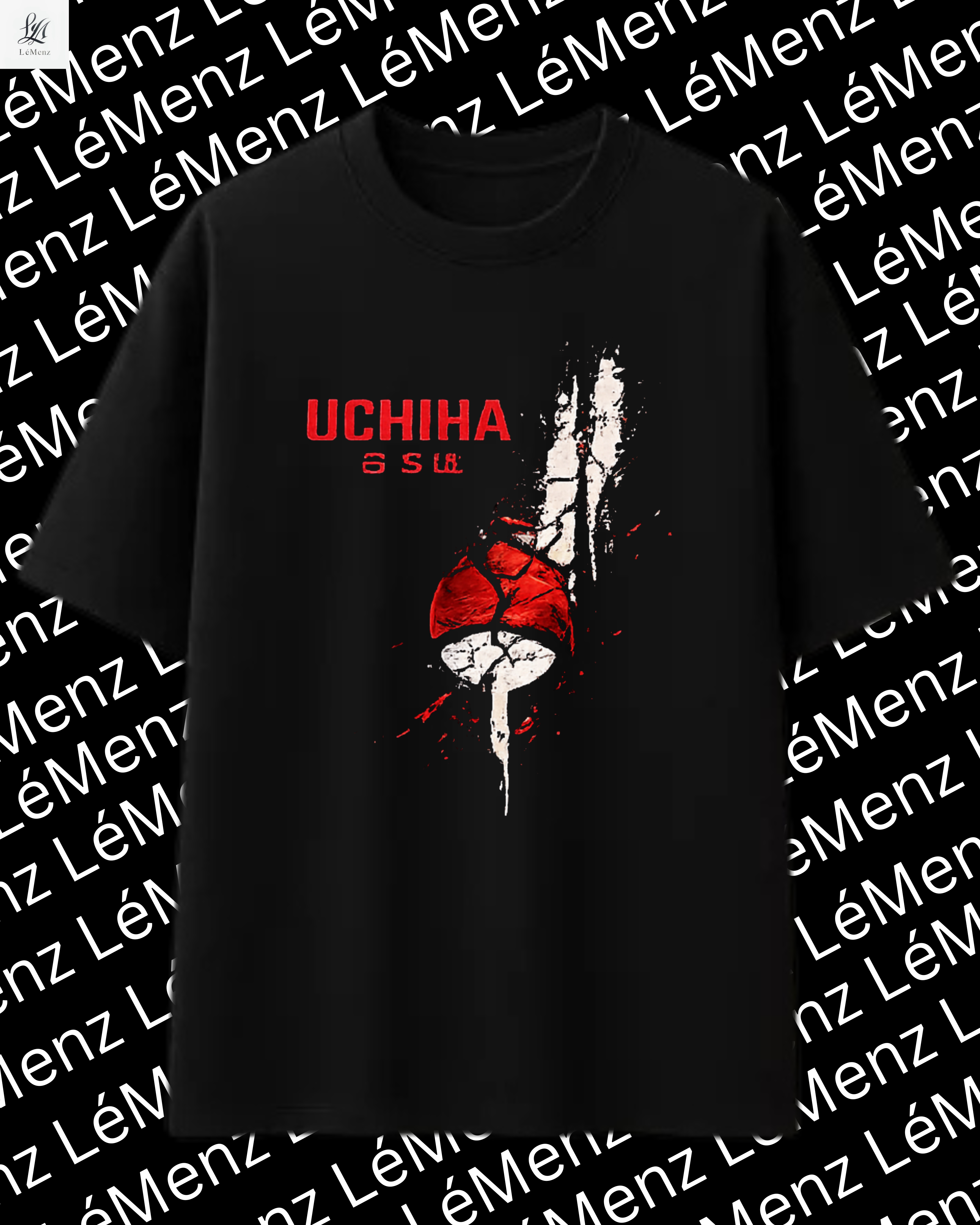 Uchiha Anime Oversized T-Shirt – Premium Graphic Streetwear Tee