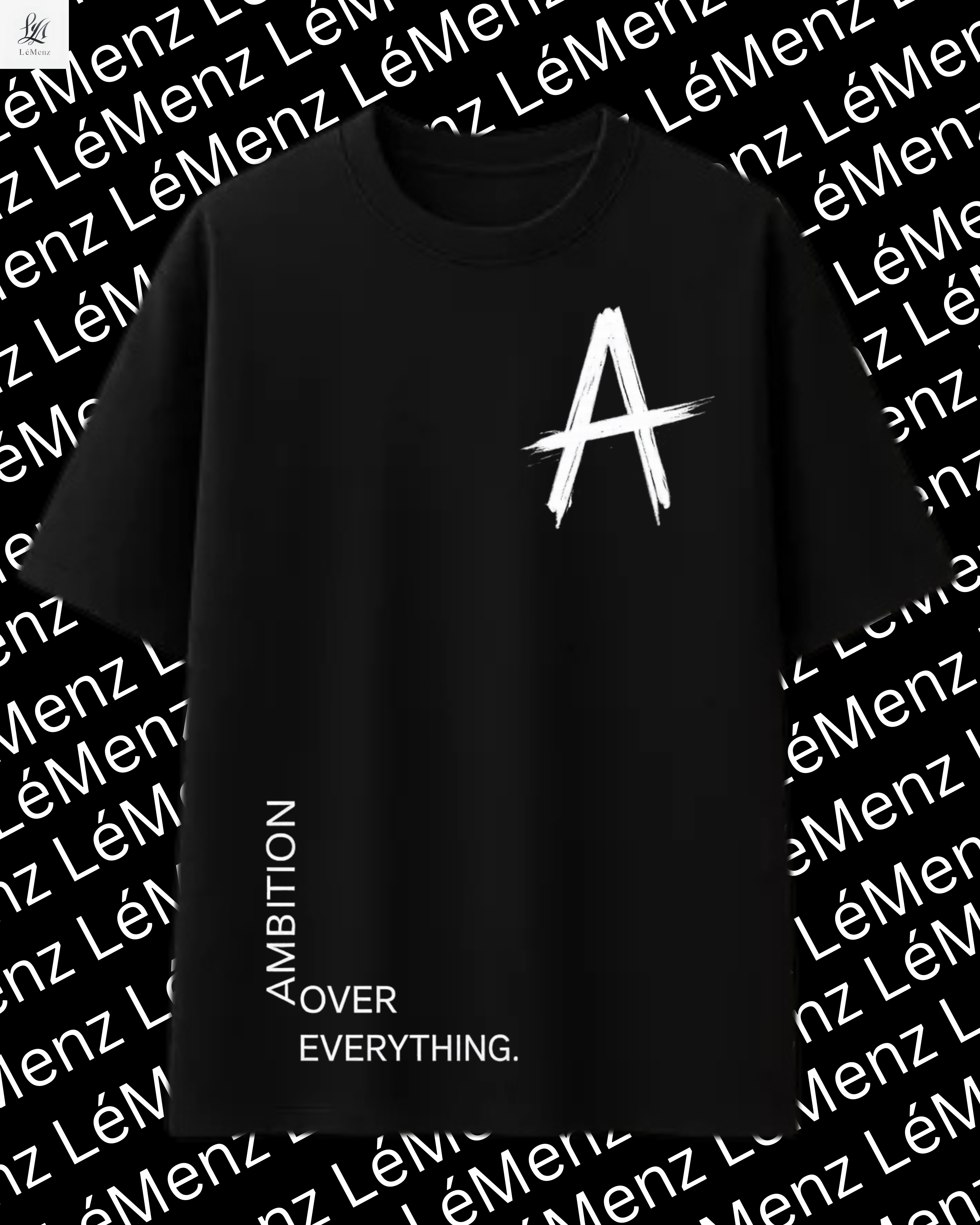 Ambition Oversized Graphic T-Shirt – Minimal Streetwear Cotton Tee