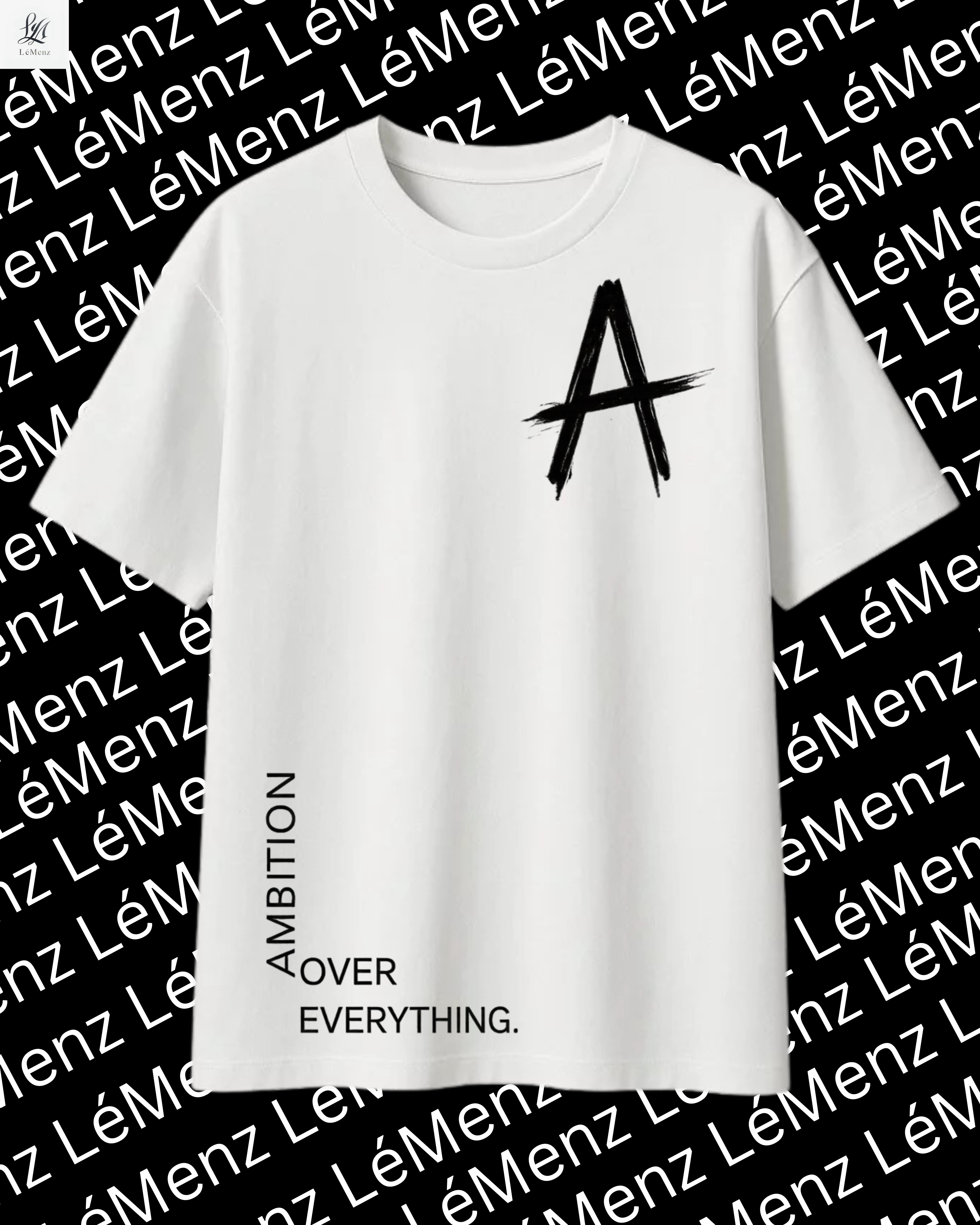 Ambition Oversized Graphic T-Shirt – Minimal Streetwear Cotton Tee