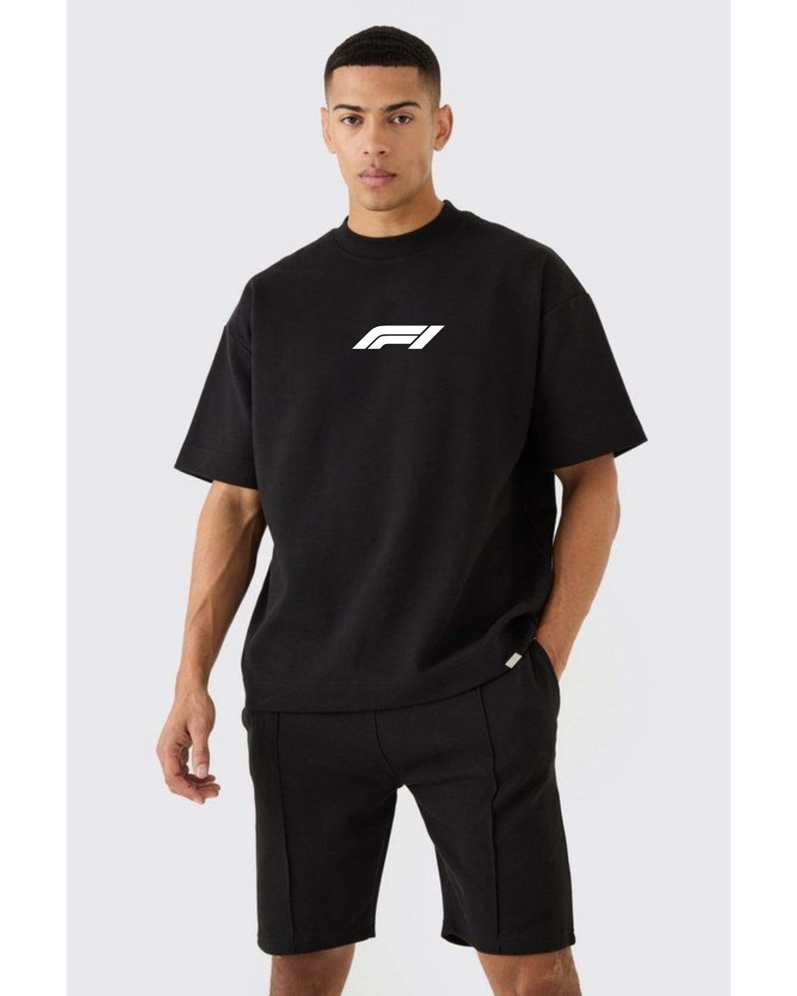 GridRush Drop-Shoulder F1 Tee