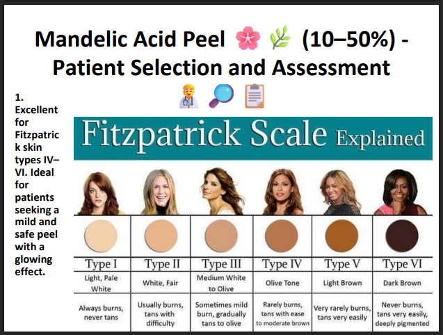 Mandelic Acid Peeling Solution 50% – Professional AHA Chemical Peel for Brightening, Pigmentation, Acne Marks & Sensitive Skin