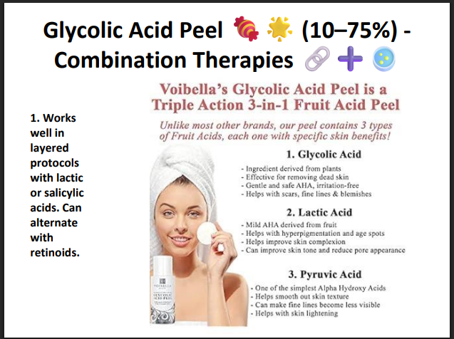 Glycolic Acid Peeling Solution 75% – Professional AHA Chemical Peel for Deep Exfoliation, Pigmentation, Acne Marks & Skin Resurfacing