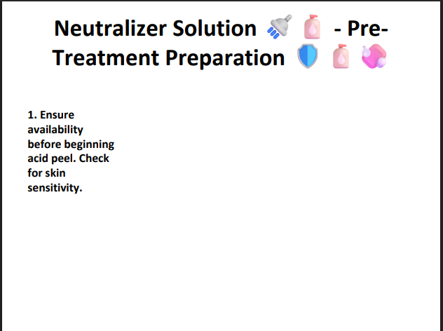 Neutralizer Solution – Professional Peel Neutralizing Liquid to Stop Acid Activity After Chemical Peels