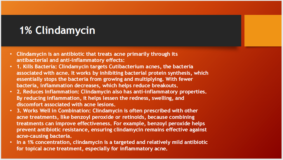 BPO Plus Cream (2% Benzoyl Peroxide + 1% Clindamycin) – Acne Treatment Cream for Pimples, Breakouts & Oily Skin (15g)