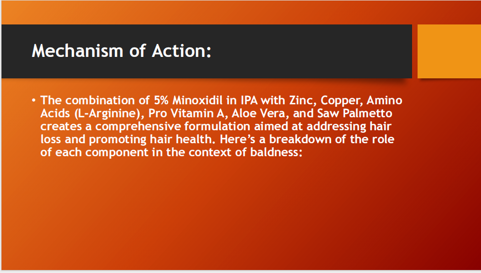 Grow Max Plus 5% Minoxidil Hair Spray – Active Hair Growth Solution (70ml)