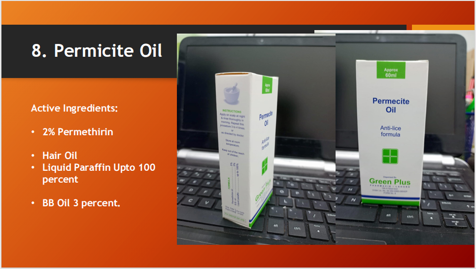 Permicite Oil 2% Permethrin – Anti-Lice Hair Treatment (60ml)