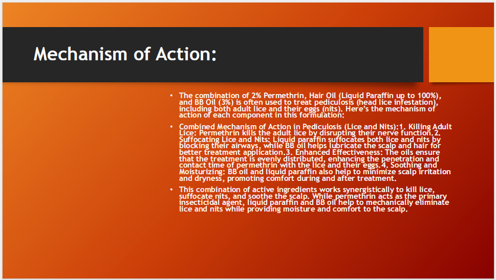 Permicite Oil 2% Permethrin – Anti-Lice Hair Treatment (60ml)