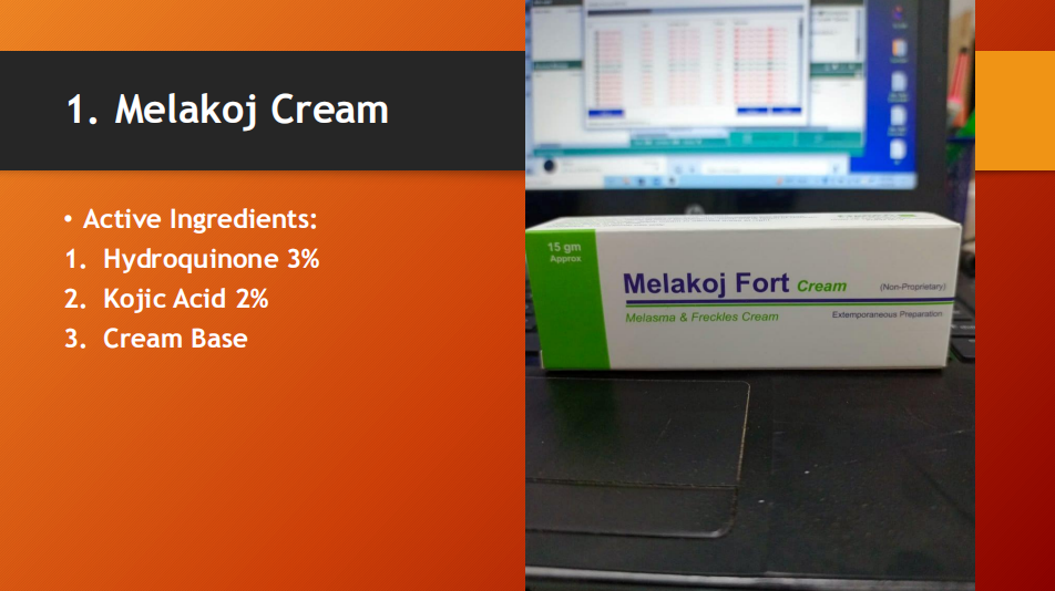 Melakoj Fort Cream – Melasma & Freckles Treatment (15g)