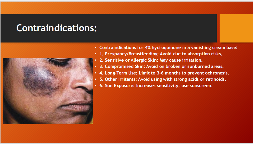 Melasma Cream 4% – Hydroquinone Depigmenting Treatment (15g)