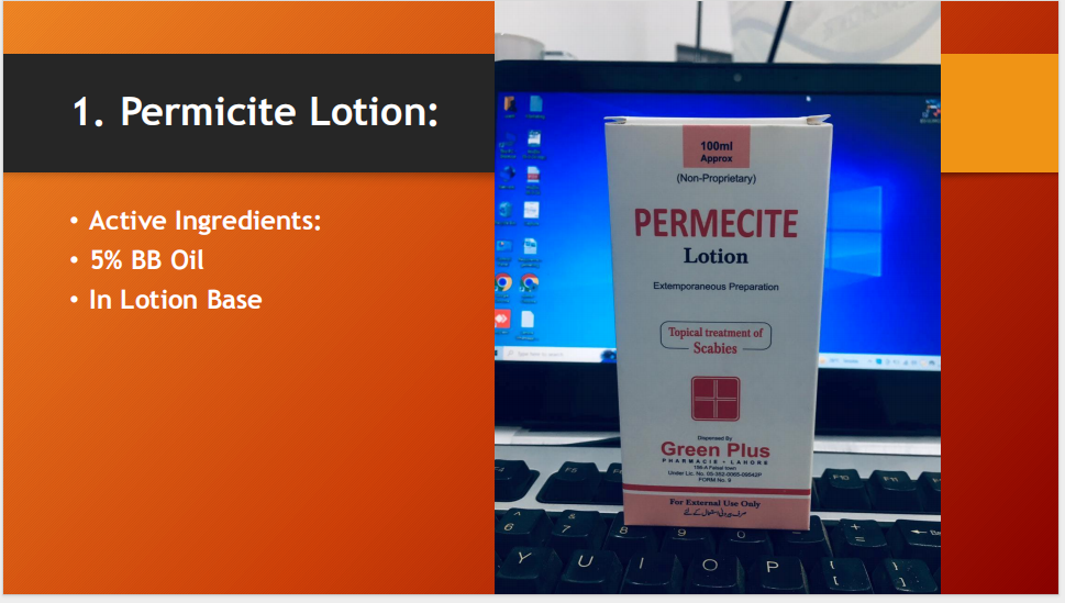 Permicite Lotion 5% – Topical Scabies & Skin Parasite Care Solution