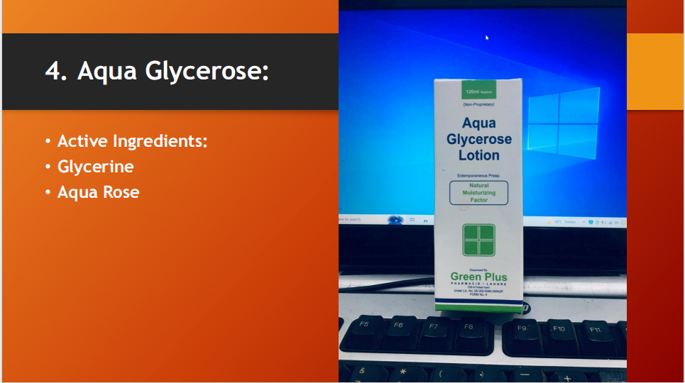 Aqua Glycerose 200ml – Deep Hydrating & Skin Softening Moisturizing Lotion with Glycerine & Rose Water