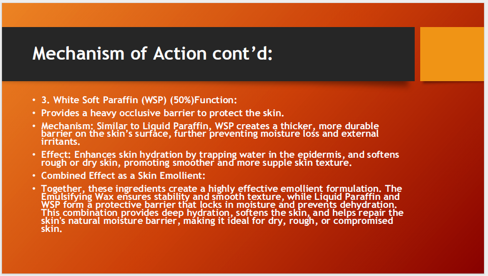 Emulsifying Ointment 100gm – Intensive Skin Emollient & Deep Moisture Barrier Repair Formula