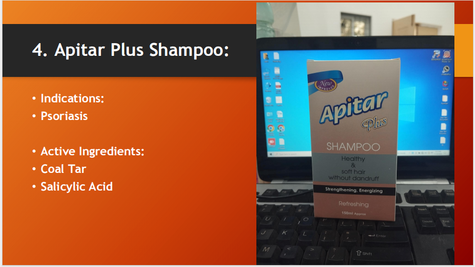 Apitar Plus Shampoo – Coal Tar & Salicylic Acid Medicated Shampoo (150ml)