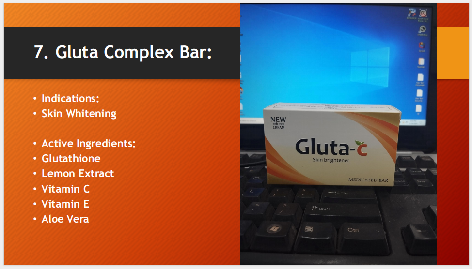 Gluta Complex Bar (Gluta-C Medicated Bar)