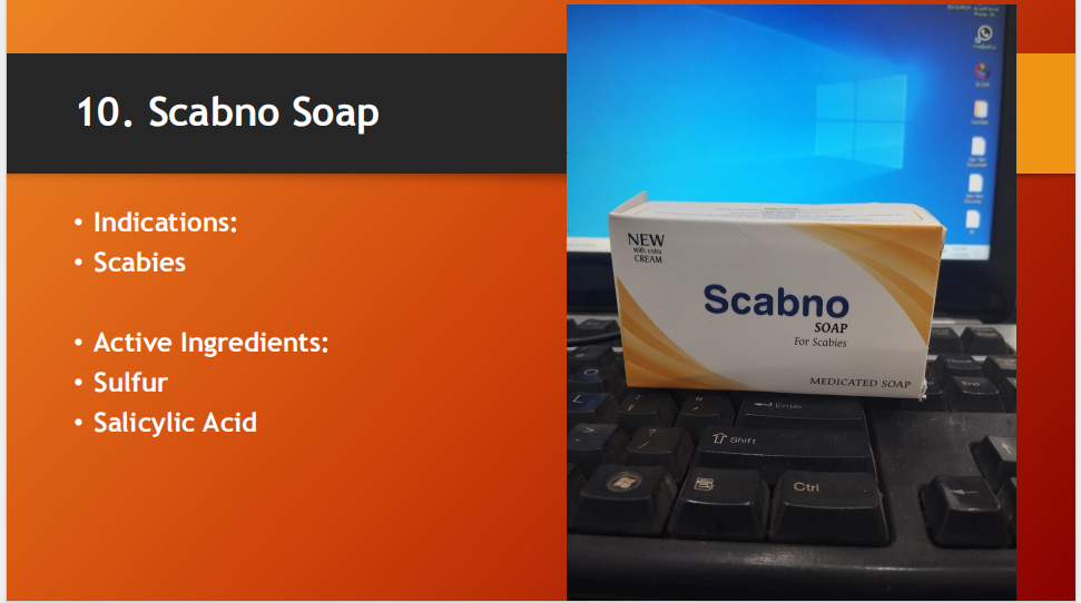 Scabno Soap – Medicated Anti-Scabies Sulfur & Salicylic Acid Bar
