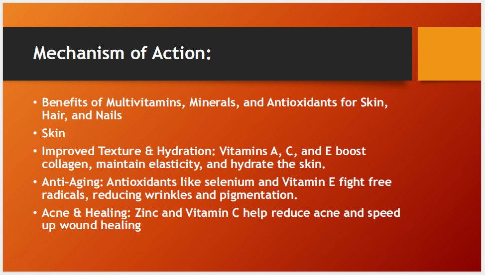 Derm-Vit Advance Tablets 30’s – Multivitamins & Multiminerals for Skin, Hair & Nails