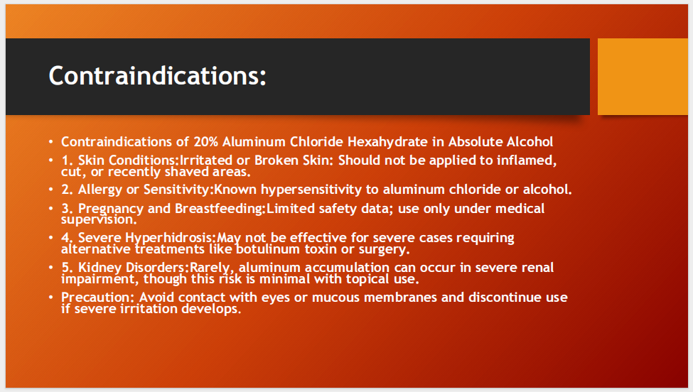 ACH Lotion 20% Aluminum Chloride Hexahydrate 70ml – For Hyperhidrosis (Excessive Sweating)