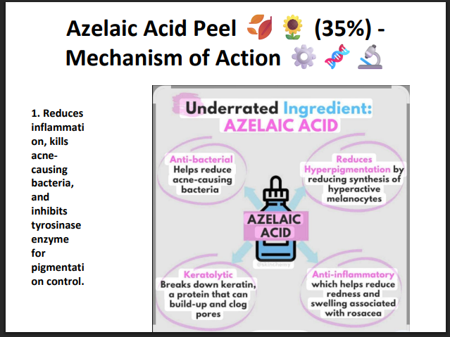 Azelaic Acid Peeling Solution 35% – Professional Peel for Acne, Sensitive Skin, Redness & Pigmentation Correction