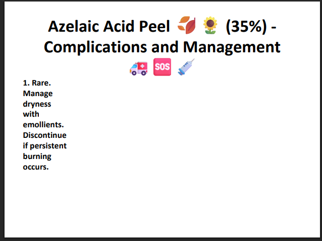 Azelaic Acid Peeling Solution 35% – Professional Peel for Acne, Sensitive Skin, Redness & Pigmentation Correction