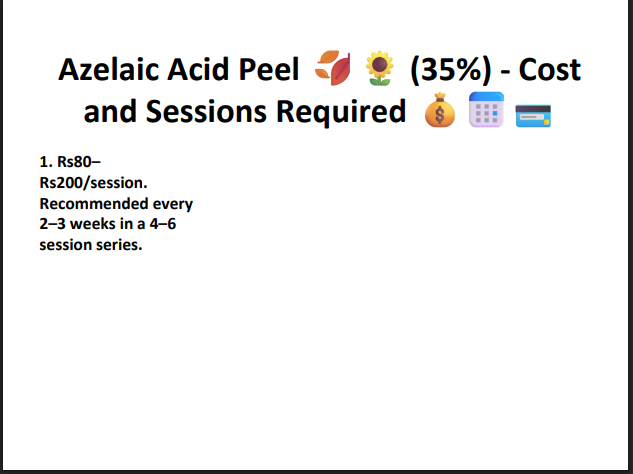 Azelaic Acid Peeling Solution 35% – Professional Peel for Acne, Sensitive Skin, Redness & Pigmentation Correction