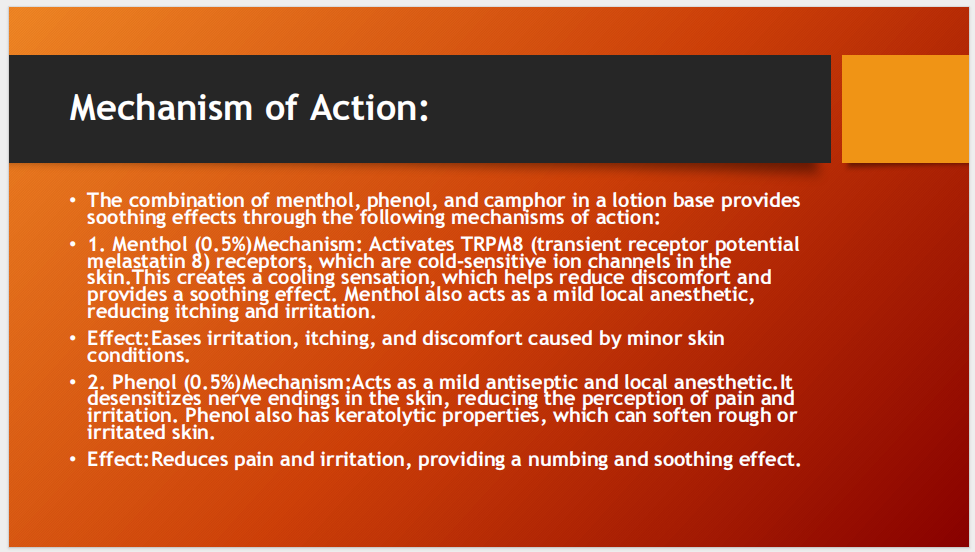 MPC Lotion 100ml – Instant Cooling & Soothing Relief for Dry, Irritated and Itchy Skin