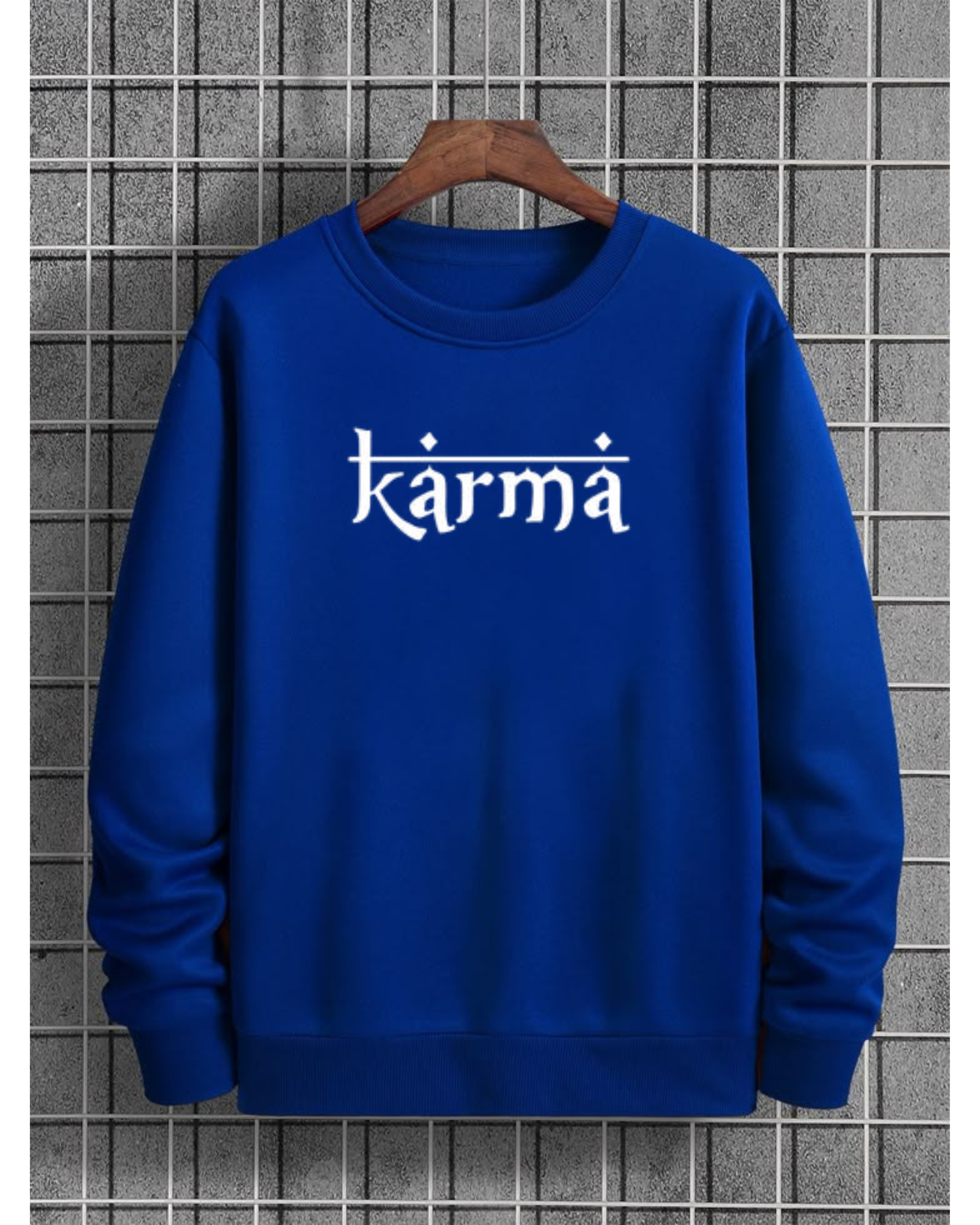 Karma Sweatshirt – Minimal Streetwear Crewneck