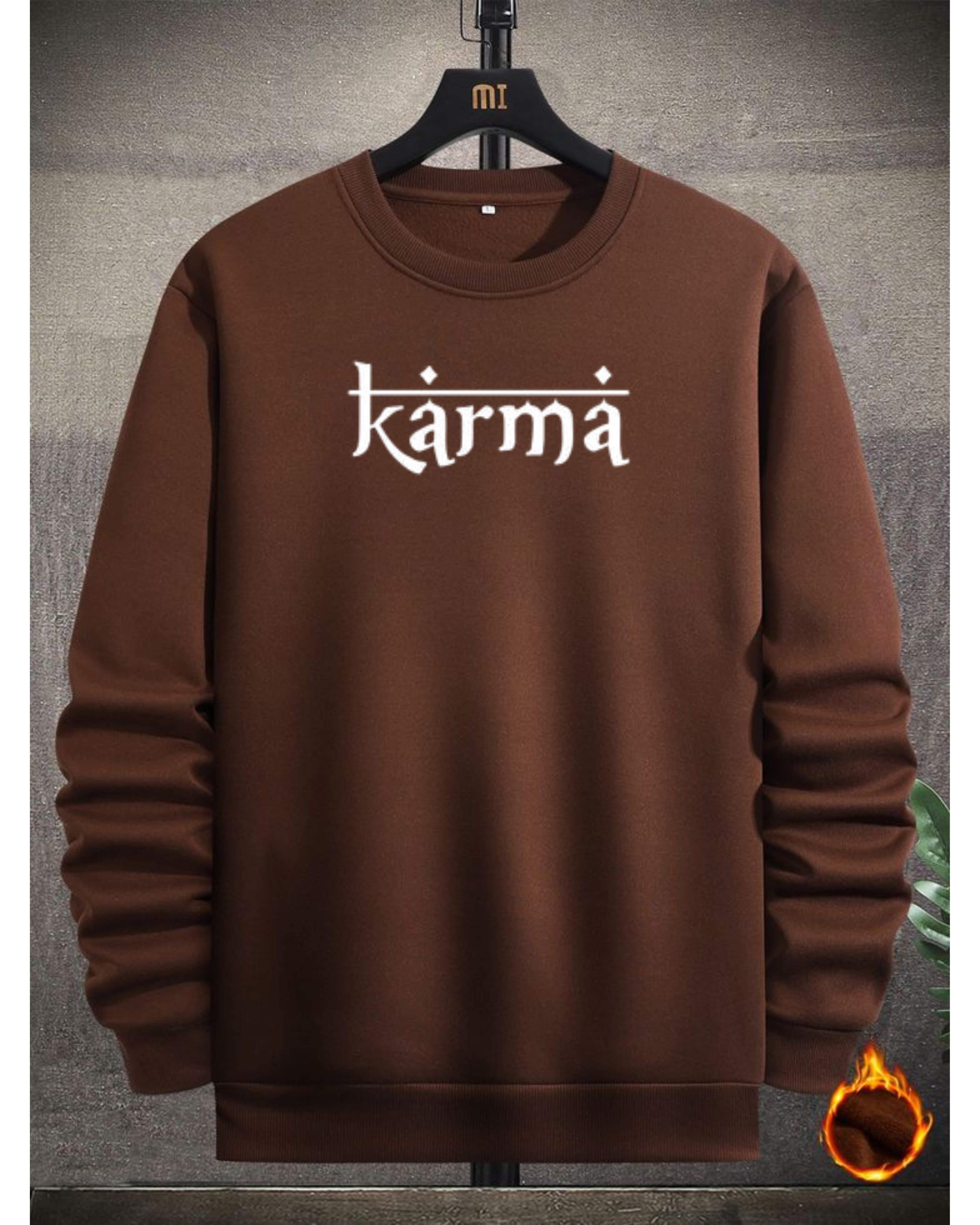 Karma Sweatshirt – Minimal Streetwear Crewneck