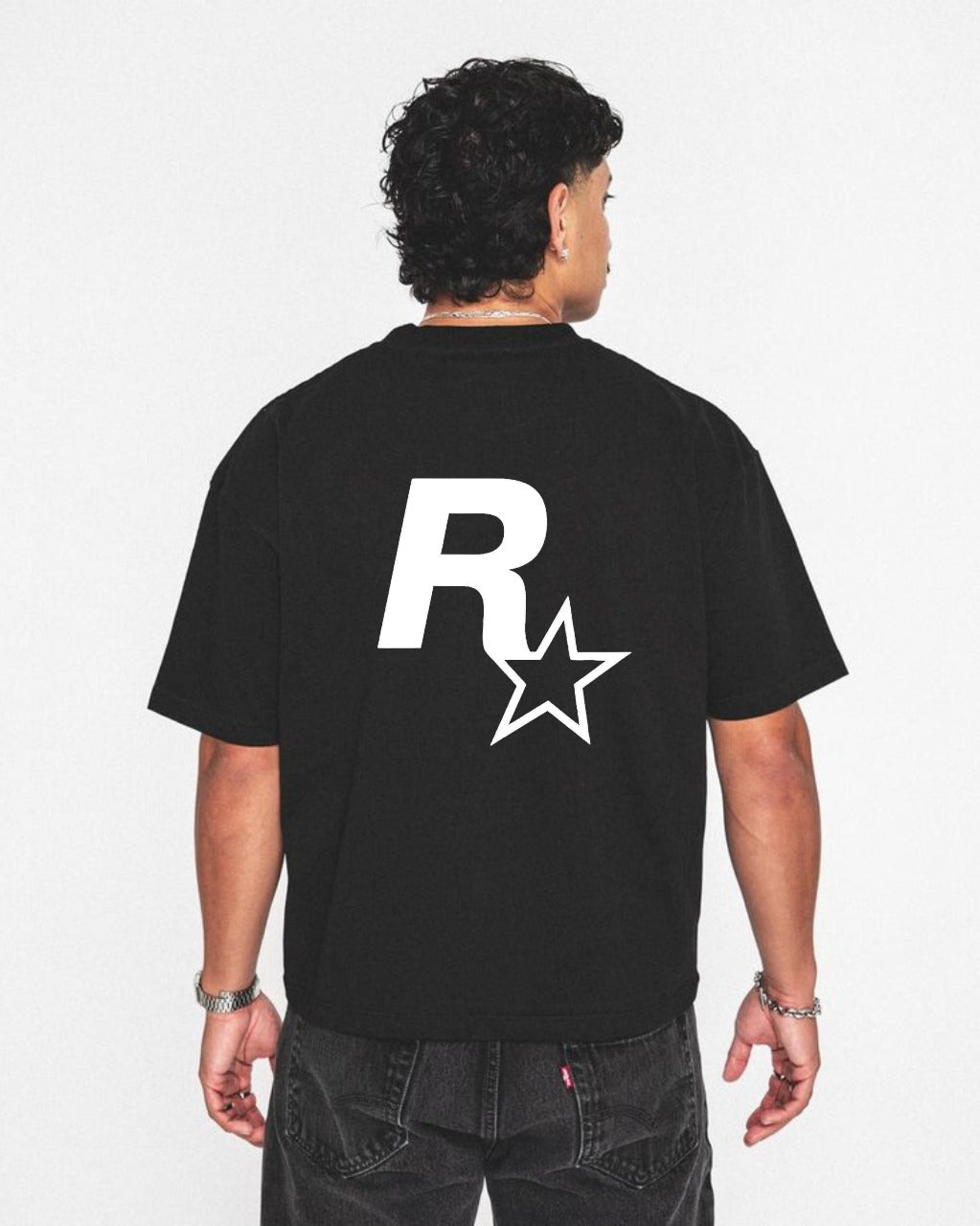Rockstar Logo Double-Sided Tee