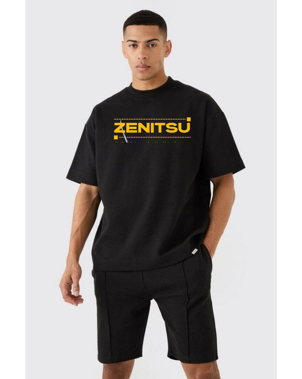Zenitsu Agatsuma Graphic T-Shirt – Demon Slayer Anime Streetwear (Unisex)