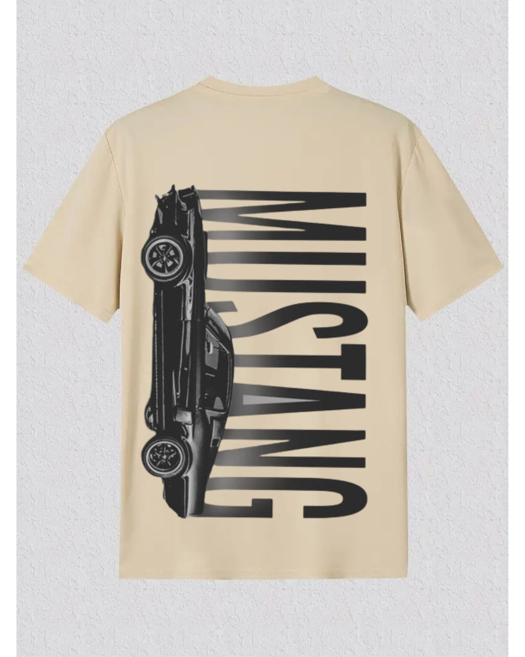 Mustang Graphic T-Shirt – Classic Muscle Car Oversized Tee